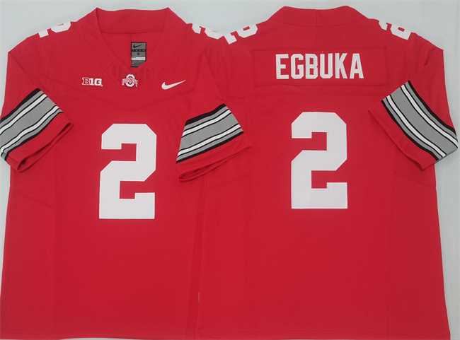 Men's Ohio State Buckeyes #2 Emeka Egbuka Red 2025 F.U.S.E. Limited Stitched Jersey,We sell and wholesale Men's Ohio State Buckeyes #2 Emeka Egbuka Red 2025 F.U.S.E. Limited Stitched Jersey on line form chian!
